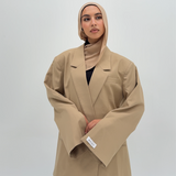 Blazer oversized cream