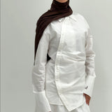 Chemise asymétrique