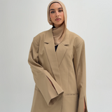 Blazer oversized cream