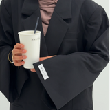 Blazer oversize black