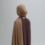 Abaya ash brown