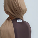 Abaya ash brown