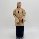 Blazer oversized cream