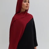 Hijab modal burgundy