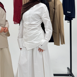 Chemise asymétrique