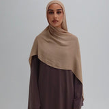 Abaya ash brown