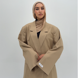 Blazer oversized cream