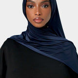 LIQUID JERSEY NAVY BLUE