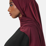 LIQUID JERSEY BURGUNDY