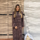 ABAYA MARRON