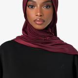 LIQUID JERSEY BURGUNDY