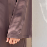ABAYA MARRON