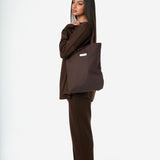 BROWN TOTE BAG