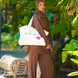Tote bag rose